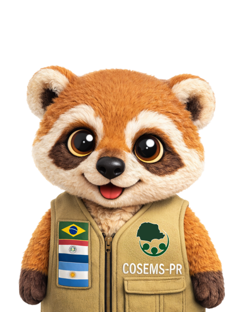 Mascote COSEMS-PR 30cm